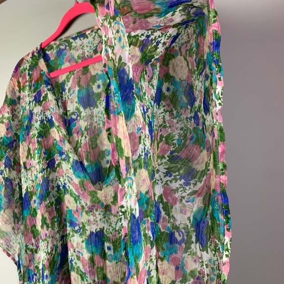 Shato Floral Sheer Bikini Cover Up - Picture 8 of 8